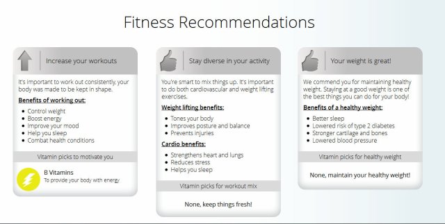fitnessreccomendations