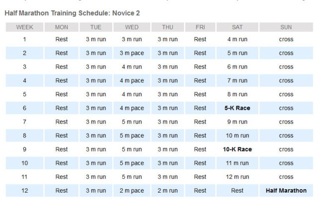 haldmarathontraining